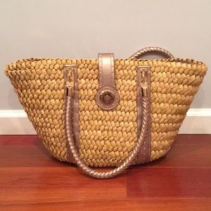 Michael Kors straw bag